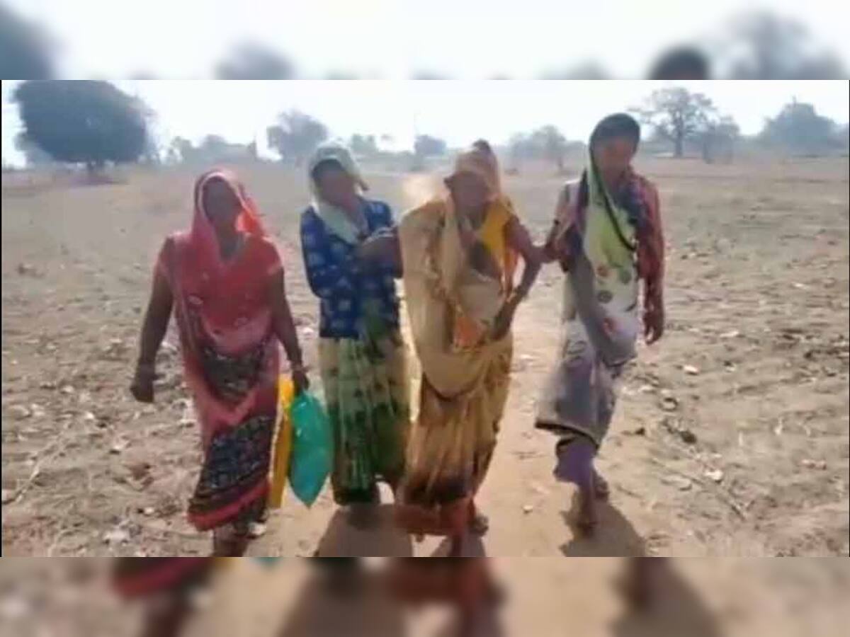 ગુજરાત બન્યું પછાત, રસ્તો ખરાબ હોવાથી પ્રસૂતિની પીડા વેઠીને સગર્ભા મહિલા 2 કિલોમીટર ચાલી, Video