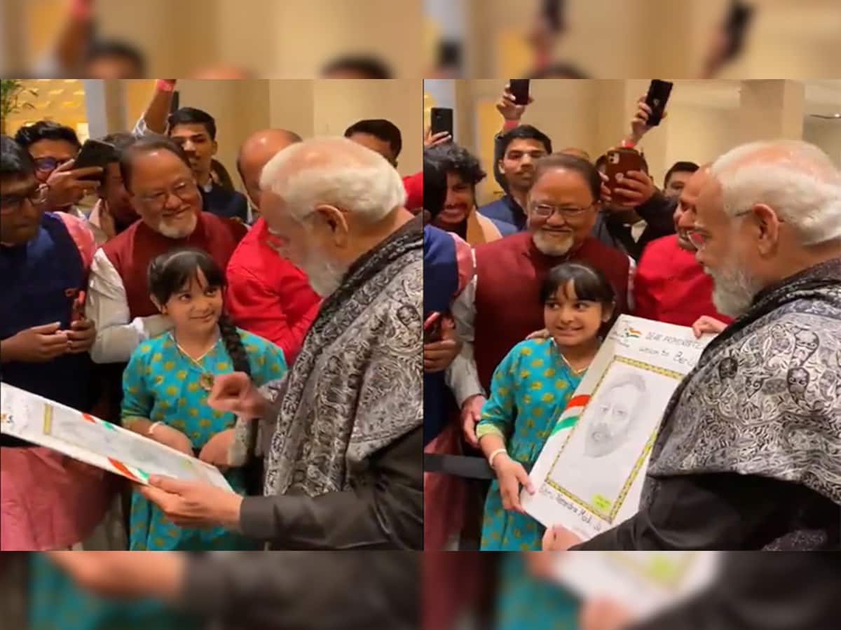 PM Modi in Germany: બર્લિન પહોંચ્યા PM મોદી, બાળકીએ દેખાડી પેન્ટિંગ તો પ્રધાનમંત્રીએ પૂછ્યો આ રસપ્રદ સવાલ