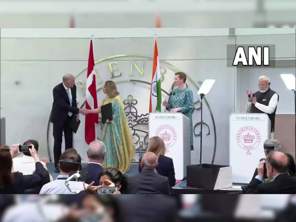 PM Modi Denmark Visit: ડેનમાર્કના પ્રધાનમંત્રી સાથે પીએમ મોદીની દ્વિપક્ષીય બેઠક, આ સમજુતી પર થયા હસ્તાક્ષર