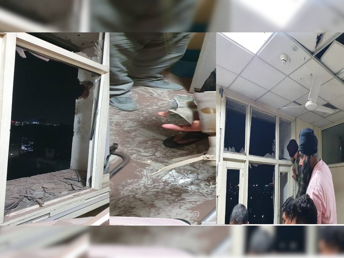 મોહાલીમાં ઇન્ટેલિજન્સ ઓફિસની બહાર ધમાકો, રોકેટ જેવી વસ્તુ પડ્યા બાદ બ્લાસ્ટ