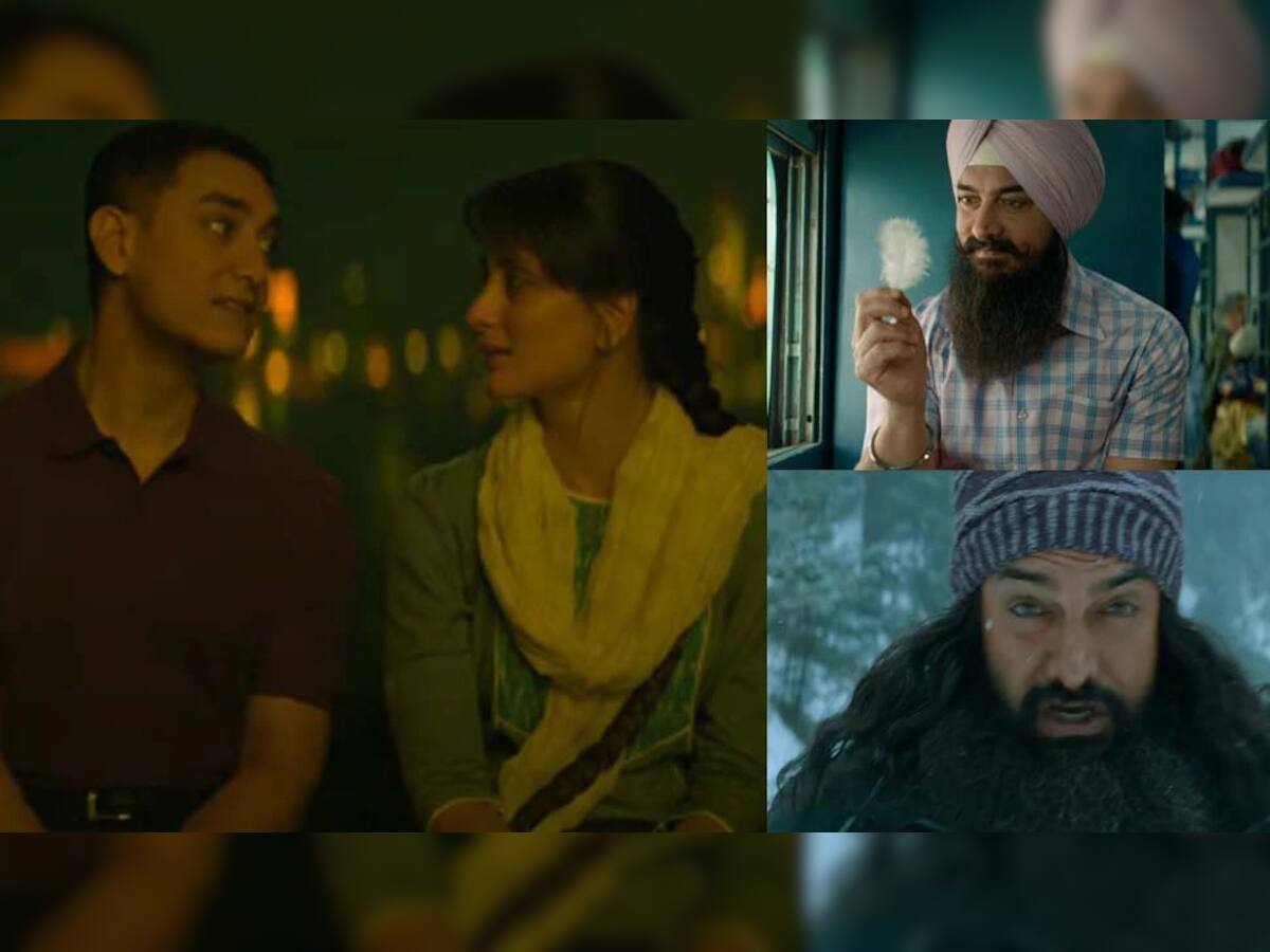 Laal Singh Chaddha Trailer: દરેક લુકમાં કમાલના જોવા મળ્યા આમિર ખાન, 'લાલ સિંહ ચડ્ઢાનું' ટ્રેલર રિલીઝ