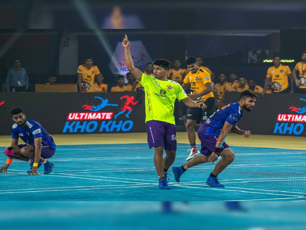 Ultimate Kho Kho: ગુજરાત જાયન્ટ્સની સીઝનમાં પ્રથમ હાર, છતાં ટેબલમાં ટોપ પર ટીમ