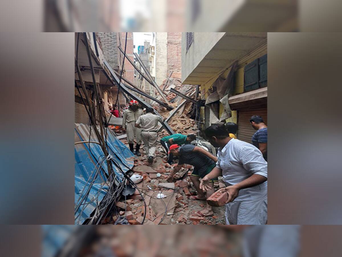 Delhi Building Collapse: નિર્માણધીન ઈમારત ધરાશાયી થતા 3ના મોત, અનેક મજૂરો કાટમાળ નીચે દટાયા હોવાની આશંકા