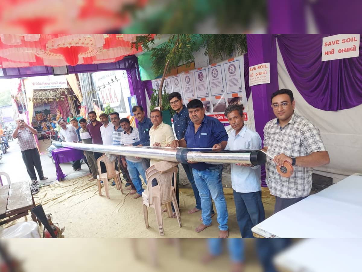 જામનગરમાં વધુ એક વર્લ્ડ રેકોર્ડ સર્જાવાની તૈયારીમાં? વિશ્વની સૌથી લાંબી માર્કર પેન બનાવી