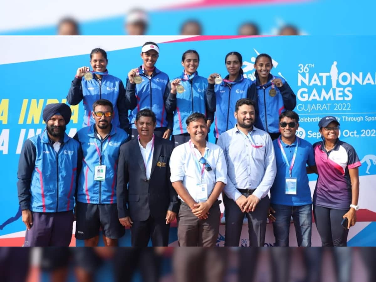 અંકિતા રૈનાએ ગુજરાતની મહિલા ટેનિસ ટીમને જીતાડ્યો ગોલ્ડ; નેશનલ ગેમ્સ 2022માં ગુજરાતનો 5મો ગોલ્ડ