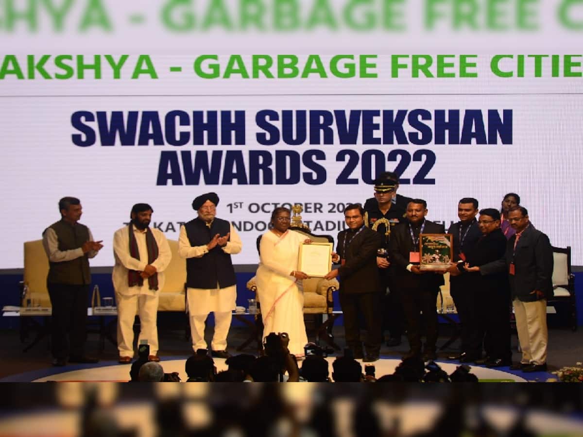 Swachh Survekshan 2022: સતત છઠ્ઠીવાર ઈન્દોર બન્યું દેશનું સૌથી સ્વચ્છ શહેર, સુરત બીજા સ્થાને