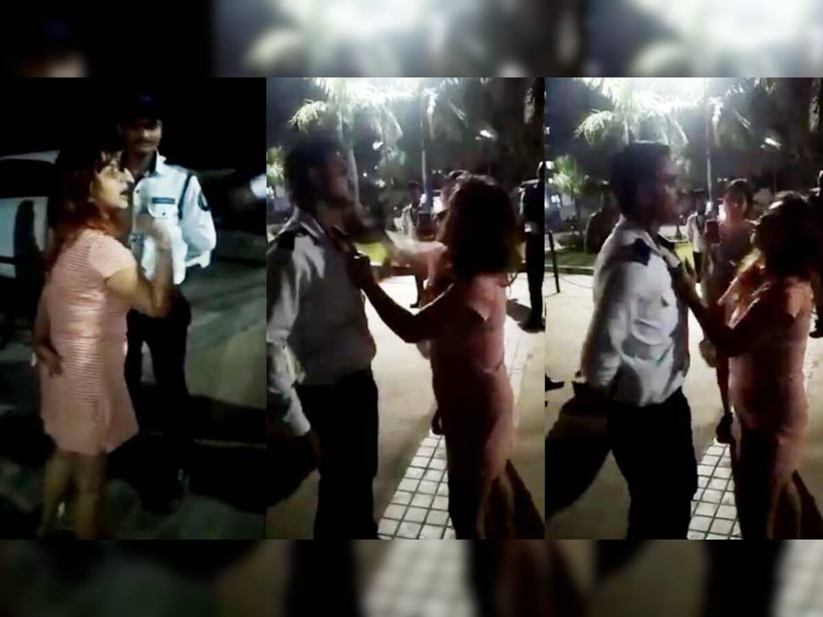 VIDEO: દારૂ ઢીંચીને ભમ્મ થયેલી છોકરીઓનો હાઇ વોલ્ટેજ ડ્રામા, ગાર્ડ સાથે કરી ગાળાગાળી