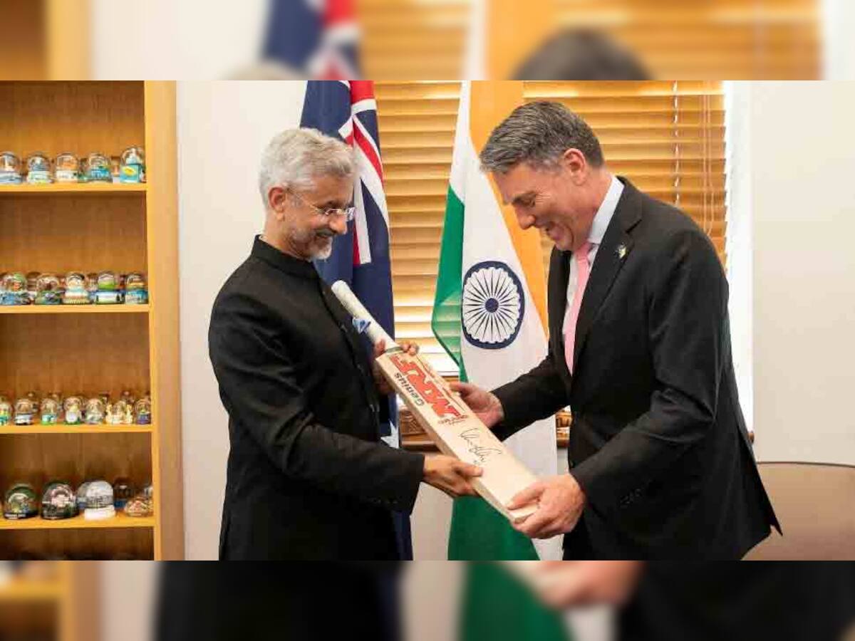 Jaishankar Meets Richard Marles: જયશંકરે ઓસ્ટ્રેલિયાના ડેપ્યુટી PM ને આપી ખાસ ભેટ, વિરાટ કોહલી સાથે છે કનેક્શન