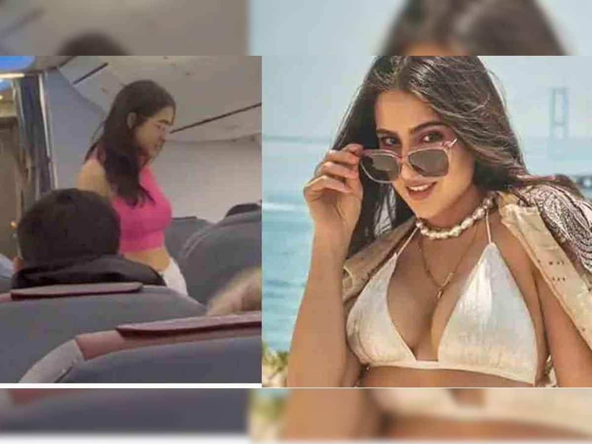 Sara Ali Khan એ ફ્લાઈટમાં એવું કામ કર્યું કે બધા ચોંકી ગયા, જુઓ Video 