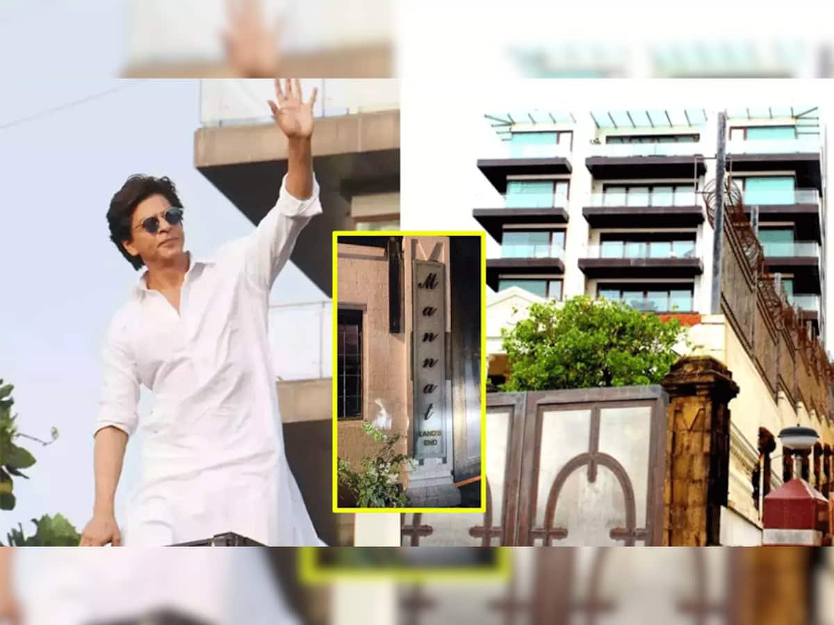 Shah Rukh Khan Mannat New Look: શાહરૂખના બંગલા ‘મન્નત’નો મેકઓવર, વાયરલ થઈ તસવીરો