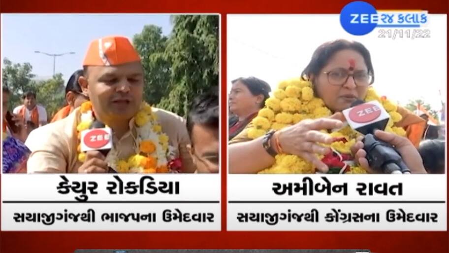 gujarat assembly elections sayajigunj seat competition between keyur ...
