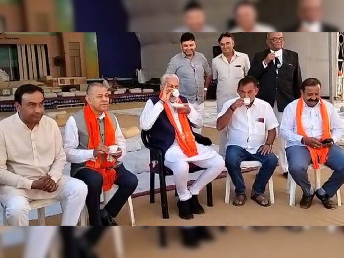 Gujarat Election 2022: નવાજૂનીના એંધાણ! પરેશ ધાનાણીએ BJP નેતાઓ સાથે "ચાય પર ચર્ચા" કરી, લોકોએ કહ્યું; 'હાર ભાળી ગયા...'
