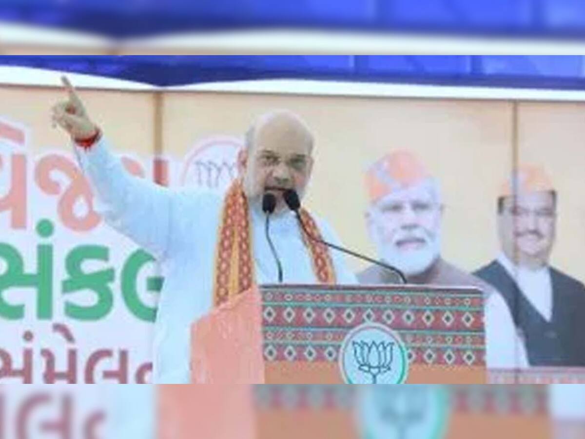 Gujarat Election 2022: અમિત શાહ ગર્જ્યા, કહ્યું; '370ની કલમને કલમના એક જ ઝાટકે સમાપ્ત કરી'