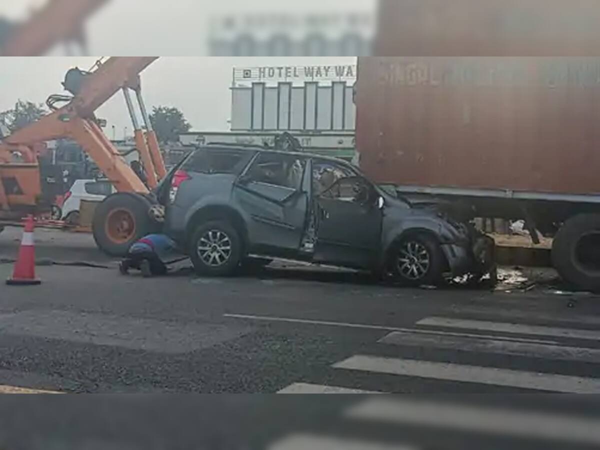 Vadodara Car Accident: વડોદરા નજીક કાર અને ટ્રક વચ્ચે અકસ્માત: 4 લોકોના ઘટનાસ્થળે મોત