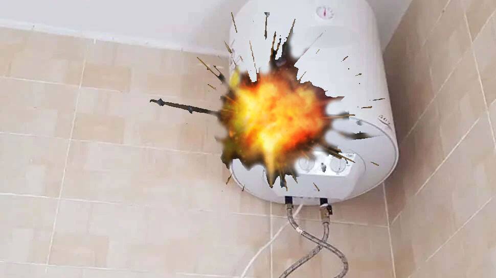 geyser blast may happen if you pressure will be high