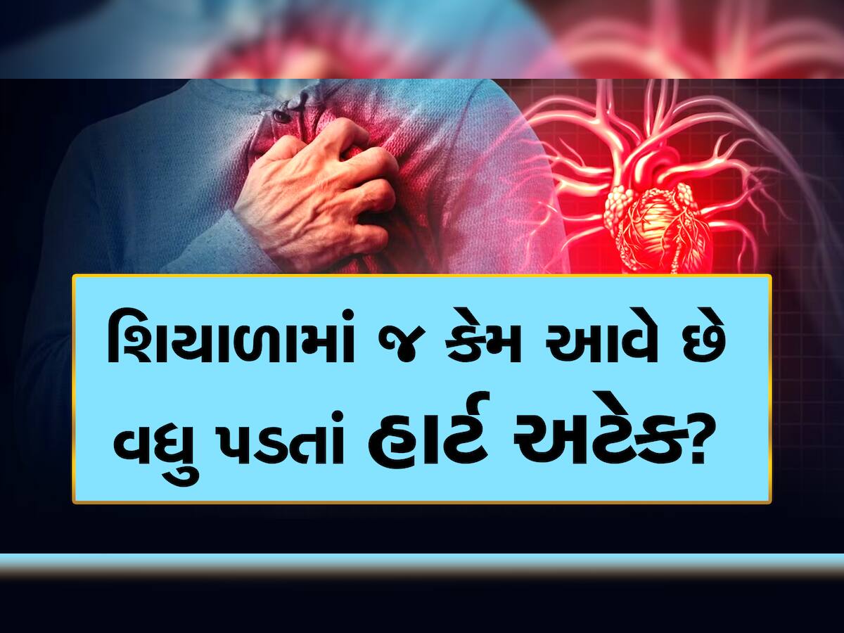 શિયાળામાં કેમ વધી રહ્યાં છે હ્રદયરોગના કેસ, જાણો એક્સ્પર્ટ શું આપ્યાં કારણો? બચાવ માટે કરો આટલું