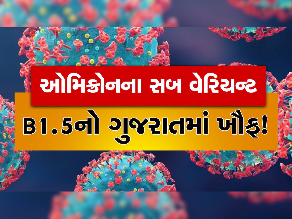 ફફડાટ: ગુજરાતમાં ઓમિક્રોન વેરિયન્ટનાં સબ વેરિયન્ટ B1.5નો વધુ એક કેસ, આ મહિલાને લાગ્યો ચેપ