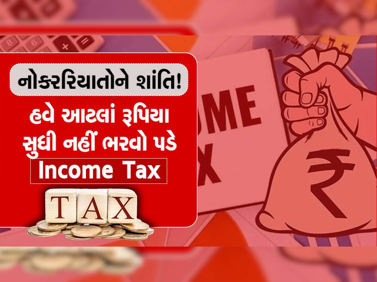 Income Tax: નોકરિયાતો માટે ખુશખબરી, આટલો ઉંચો પગાર હશે તો પણ નહીં ભરવો પડે Income Tax!