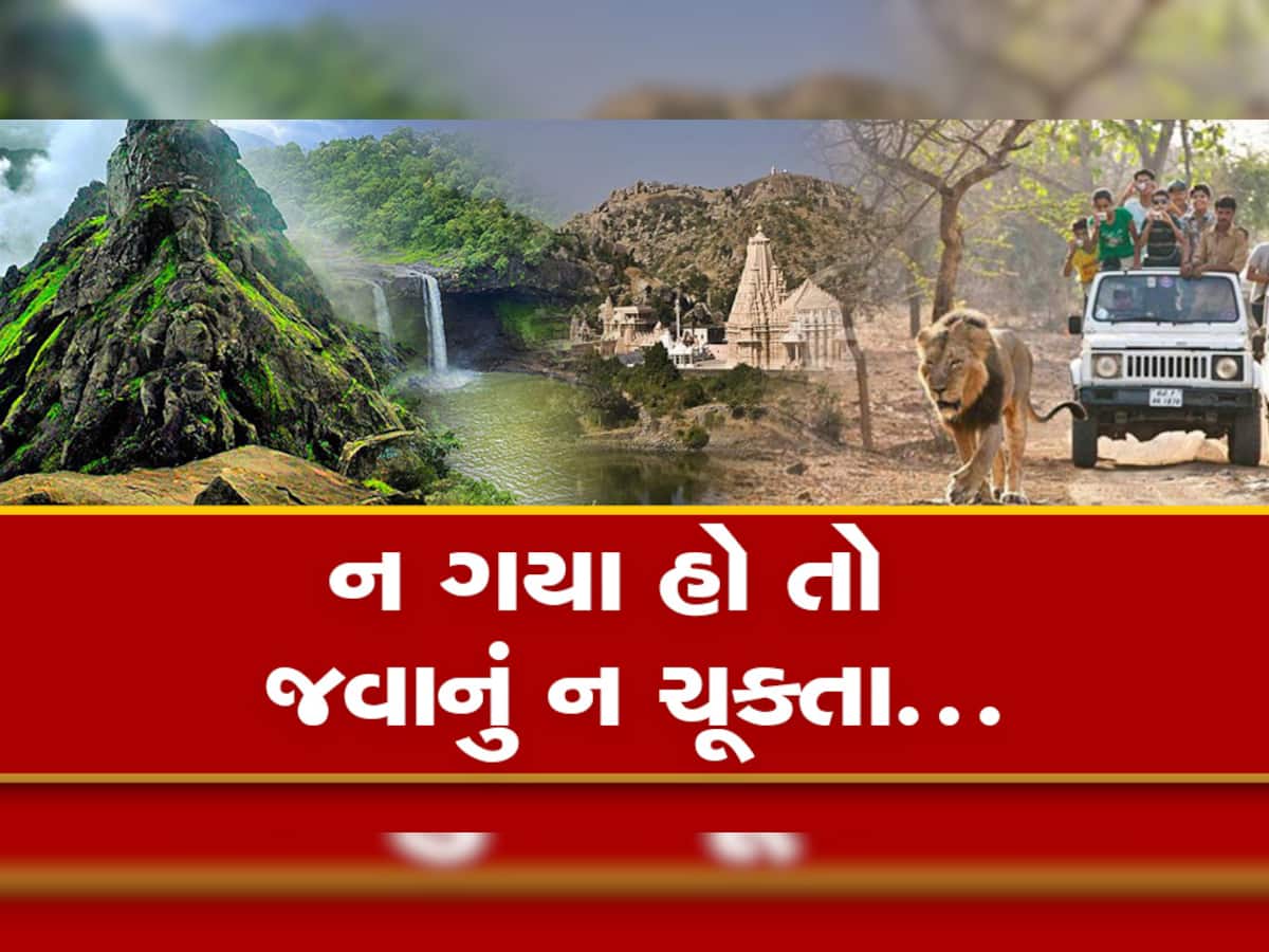 ગુજરાતના Top 5 સુંદરત્તમ ફરવાલાયક સ્થળો, તમે પ્રકૃતિને પેટ ભરીને માણી શકશો