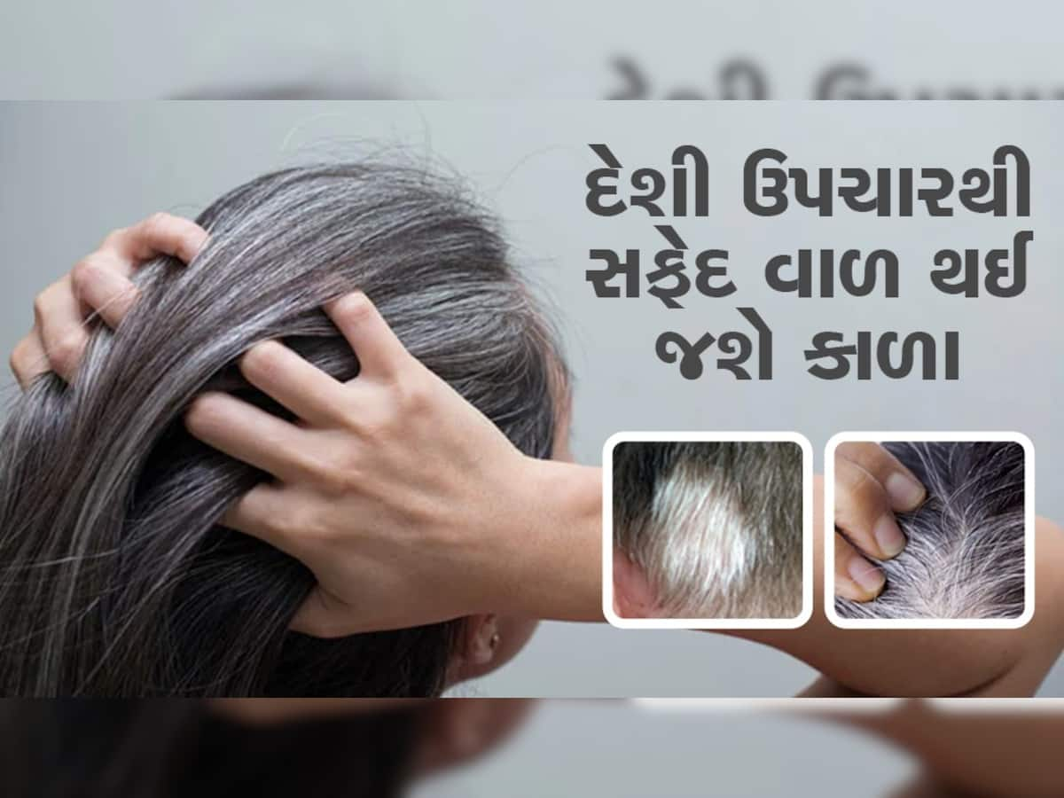 ઉંમરની પહેલાં જ થઈ રહ્યા છે સફેદ વાળ? તો આ દેશી ઉપચારથી મળશે મદદ