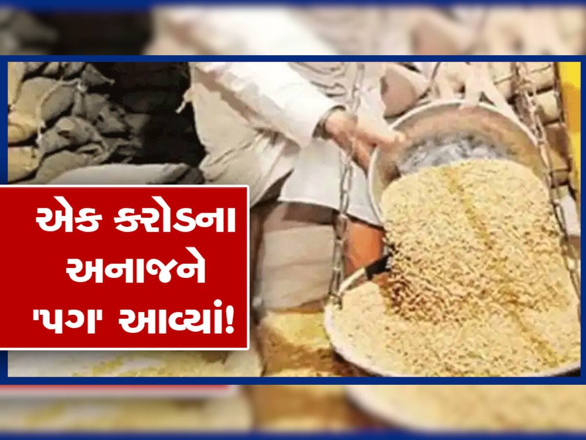 એક કરોડના અનાજને 'પગ' આવ્યાં! હવે પોરબંદરમાં ગરીબોનો કોળિયો ઝૂંટવી લેવાનું પાપ બેનકાબ!