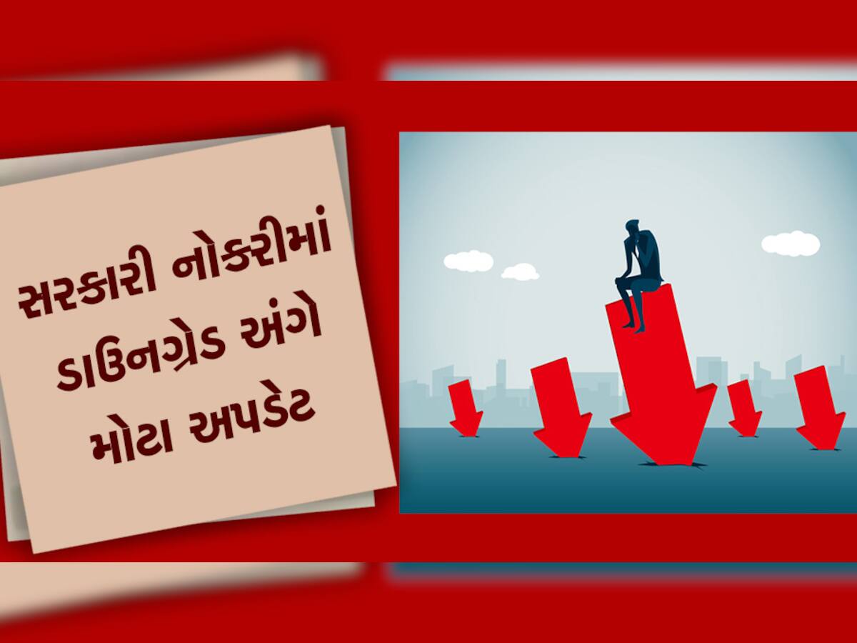 Gujarat : જો તમારા કોઈ સ્વજન સરકારી નોકરીમા હોય ખાસ આપો આ અપડેટ, 11 જગ્યાઓ ડાઉનગ્રેડ કરાઈ