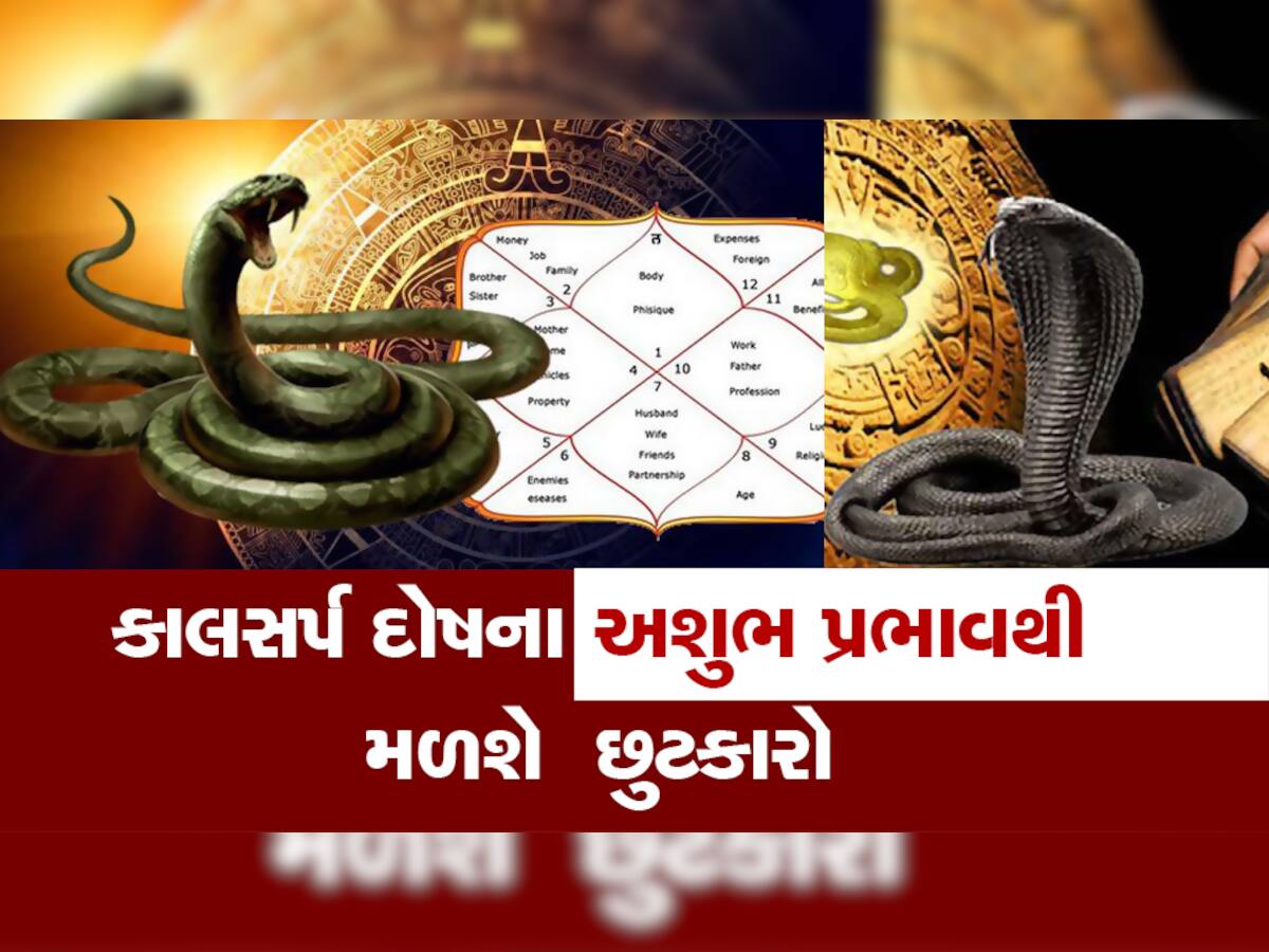 આજે સર્જાઇ રહ્યા છે 4 શુભ રાજયોગ, કાલ સર્પ દોષની અસર ઓછી કરવાના જાણો ઉપાય