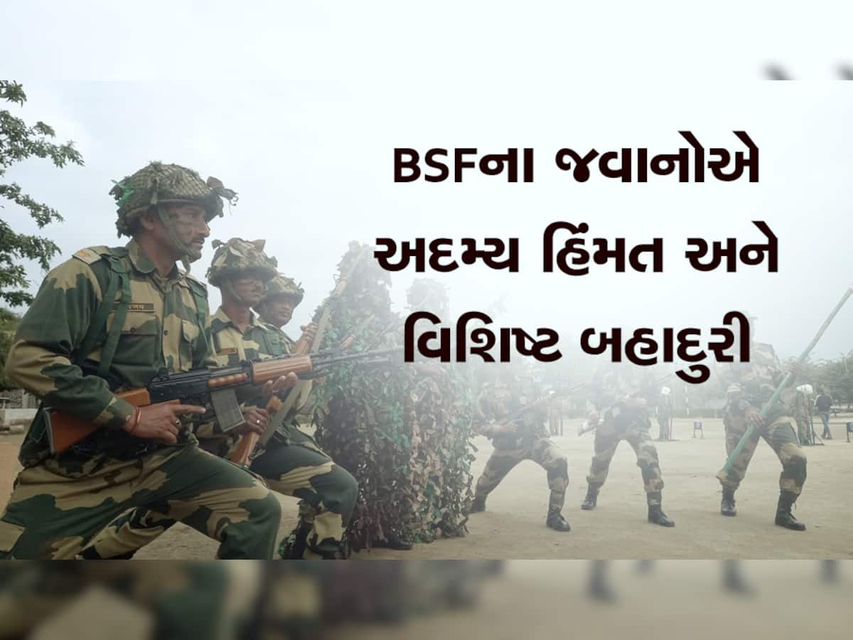 Gallantry Medals: LOC પર BSFના જવાનોએ કર્યા 3 પાકિસ્તાની આતંકવાદીઓને ઠાર, રોમાંચક છે તેમની કહાની