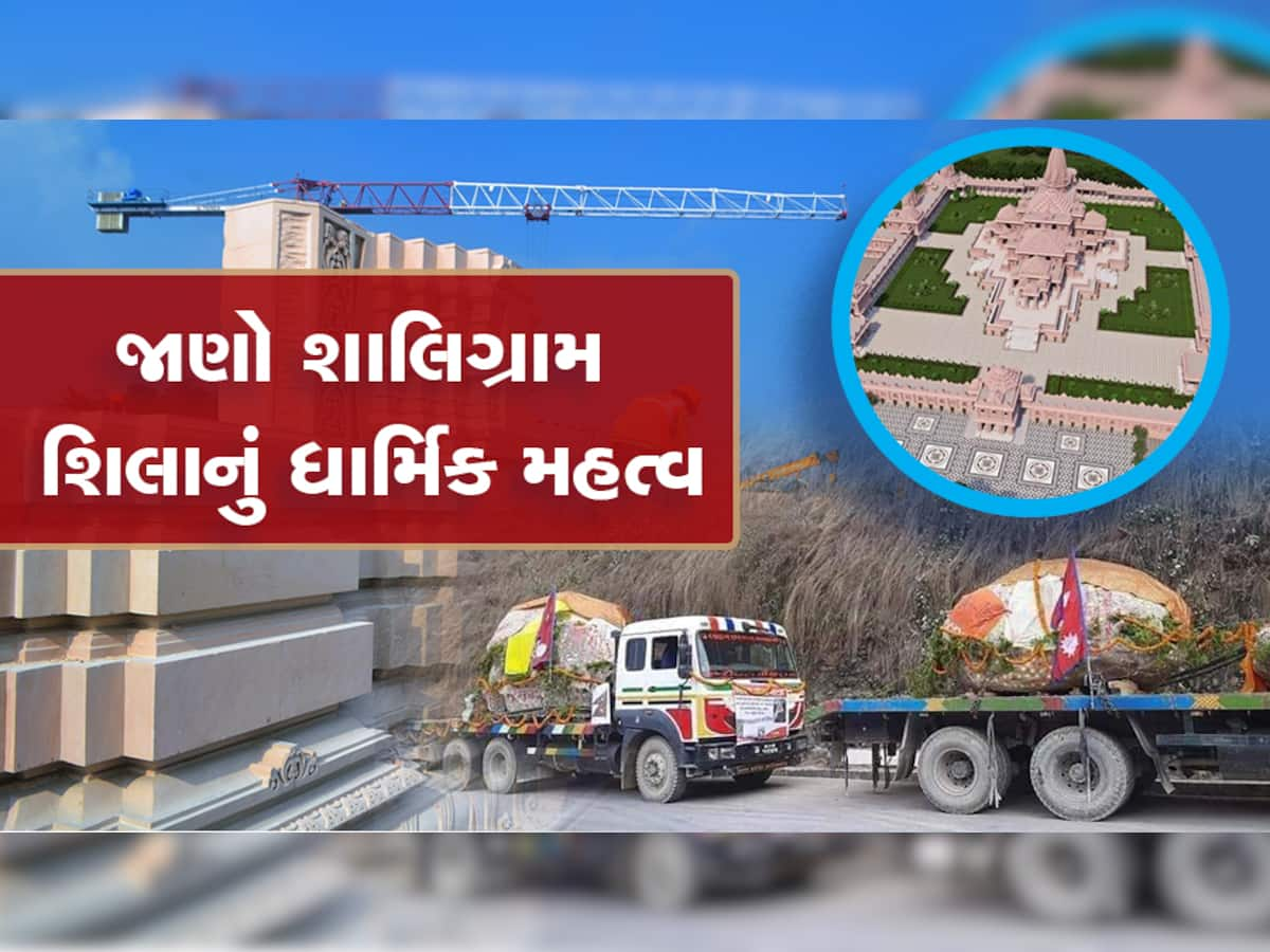 શું હોય છે શાલિગ્રામ શિલા, જેમાંથી બનશે રામ-સીતાની મૂર્તિ