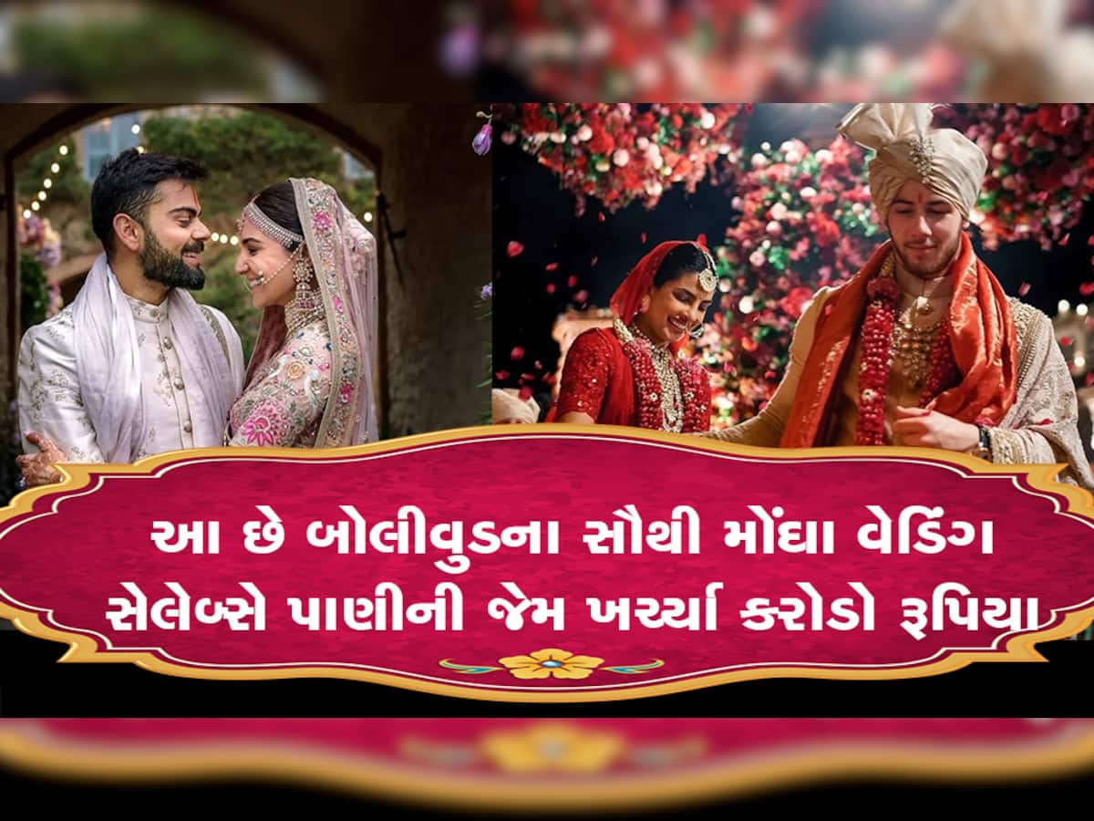 બોલીવુડના આ સ્ટાર કપલ્સે પણ લગ્નમાં પાણીની જેમ ખર્ચ્યા હતા કરોડો રૂપિયા, કિંમત જાણીને ચોંકી જશો 