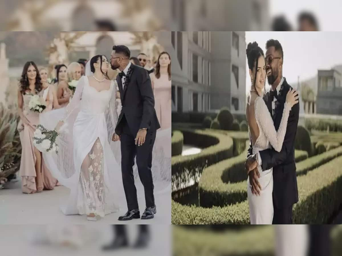 Hardik Pandya Wedding: 7 ફેરા નહીં, ક્રિશ્ચિયન રીતિ-રિવાજથી થયા હાર્દિક પંડ્યા અને નતાશાના લગ્ન, જુઓ ફોટો