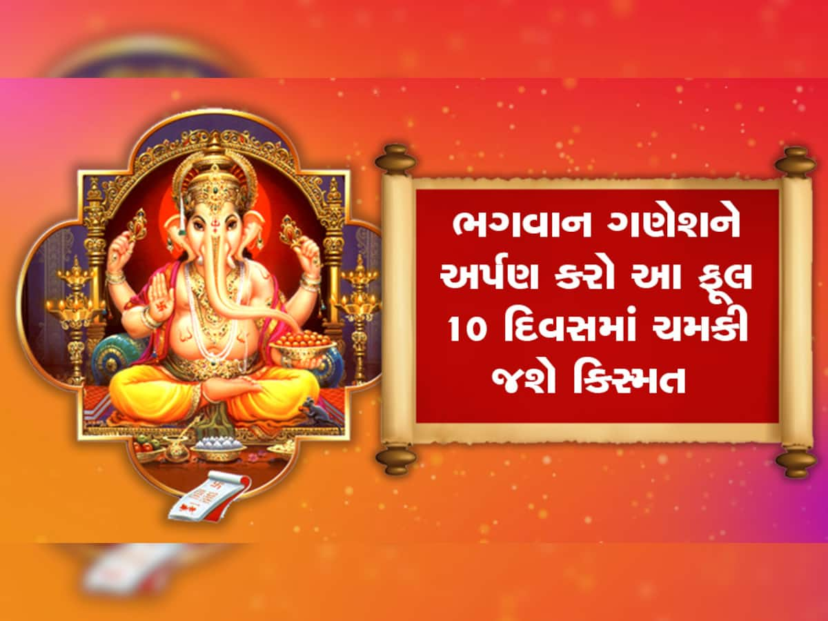 Astro Tips: ભગવાન ગણેશને આ ફૂલ છે ખૂબ જ પ્રિય, અર્પણ કરવાથી બધી જ મનોકામના થાય છે પૂર્ણ