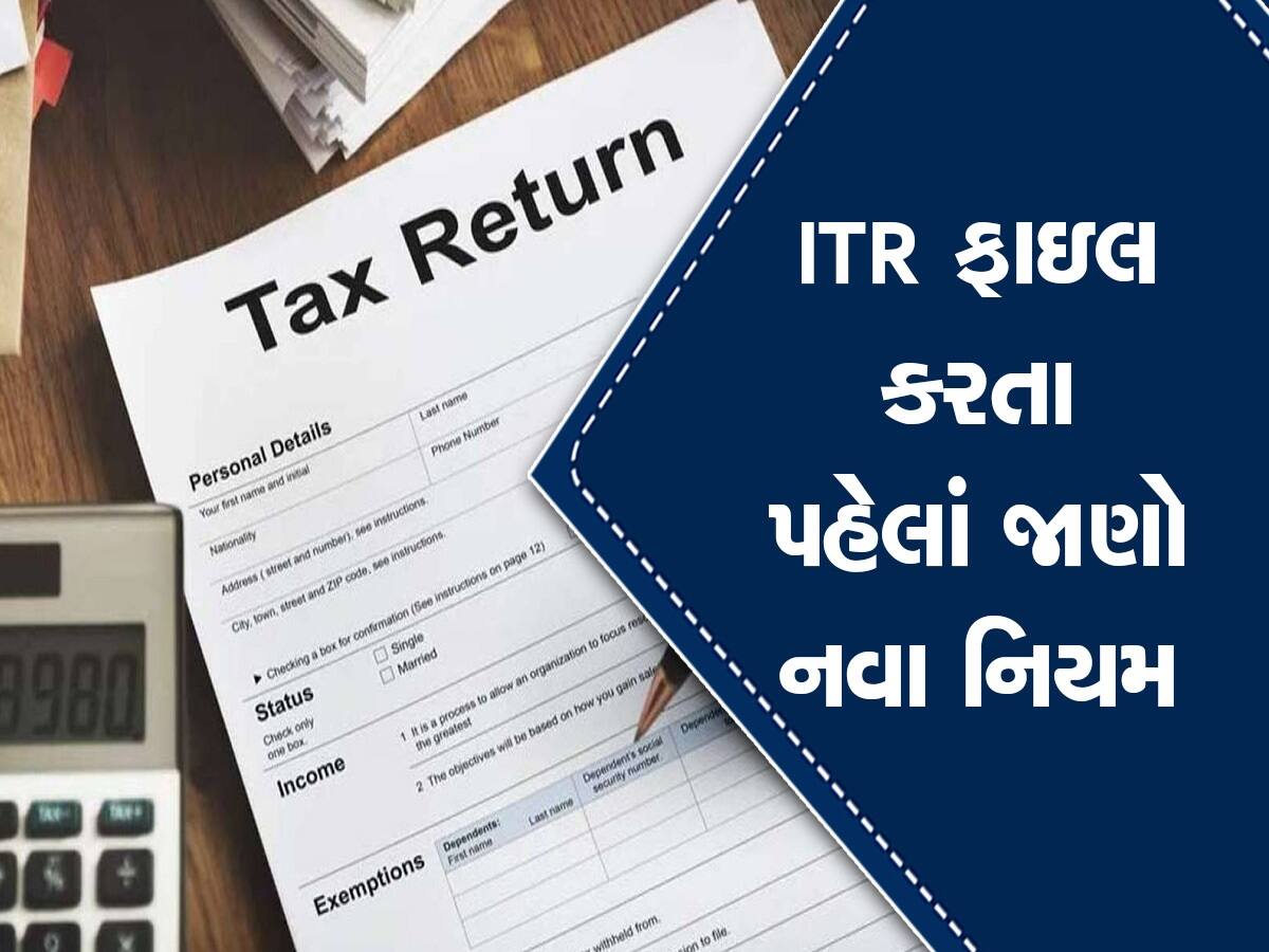 Income Tax: આ વખતે ITR ફોર્મમાં ખબર ન પડે તે રીતે 5 ફેરફાર થયા, ટેક્સ ભરતાં સમયે ધ્યાન નહીં રાખો તો.... 