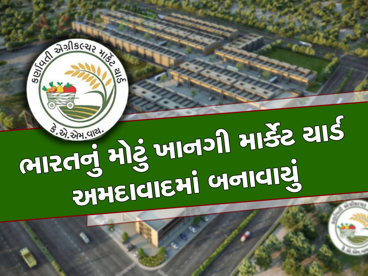 ગુજરાતના ખેડૂતો માટે આજે સોનાનો સૂરજ ઉગ્યો, સૌથી મોટું ખાનગી માર્કેટ યાર્ડ આજે ખુલ્લુ મૂક્યું