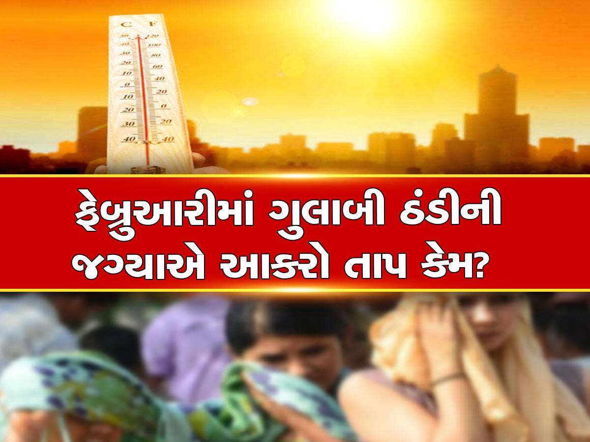 Heatwave: ગુજરાત સહિત અનેક રાજ્યોમાં ફેબ્રુઆરી મહિનામાં કેમ પડી રહી છે રેકોર્ડતોડ ગરમી? હવામાન વિભાગે જણાવ્યું કારણ