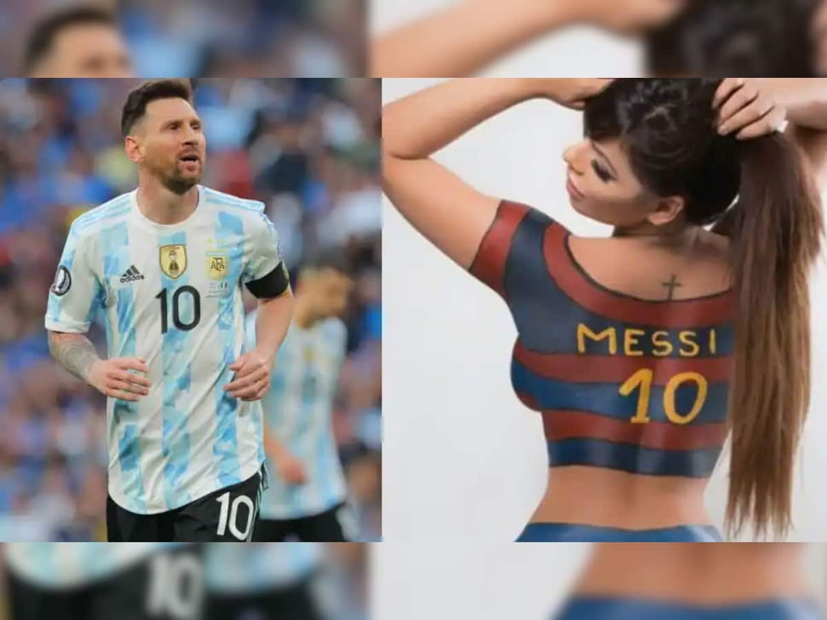 Lionel Messi's fan Suzy Cortez: વાયુવેગે વાયરલ થઈ રહી છે મેસ્સીની ફેન મિસ બમ્બમની હોટ તસવીરો!