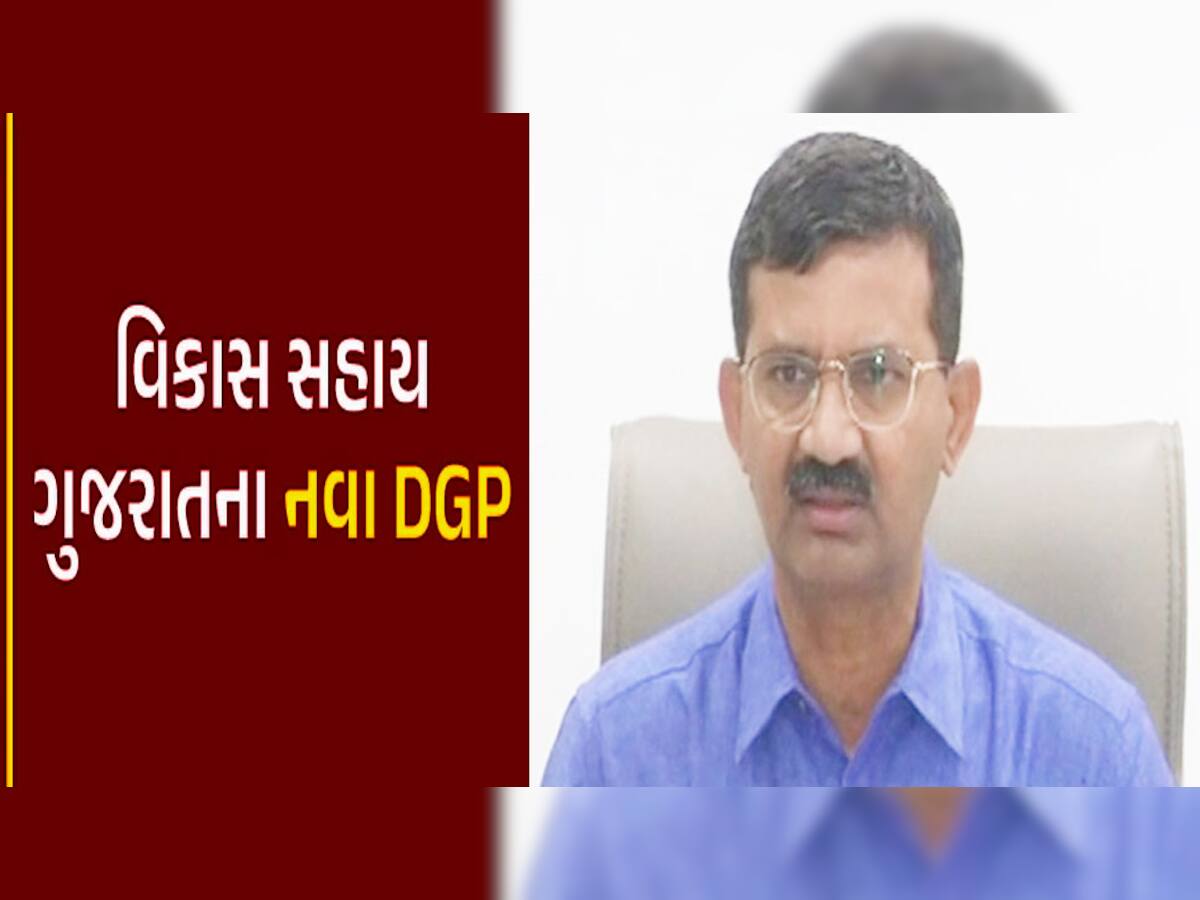 વિકાસ સહાય બન્યા ગુજરાતના નવા DGP, ઈન્ચાર્જમાંથી સોંપાયો કાયમી ચાર્જ!