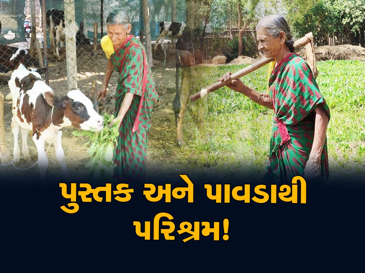 એક હાથમાં પુસ્તક અને બીજા હાથમાં પાવડો, ગુજરાતના અદભુત અધ્યાપિકાની સંઘર્ષથી સફળતા સુધીની સફર...