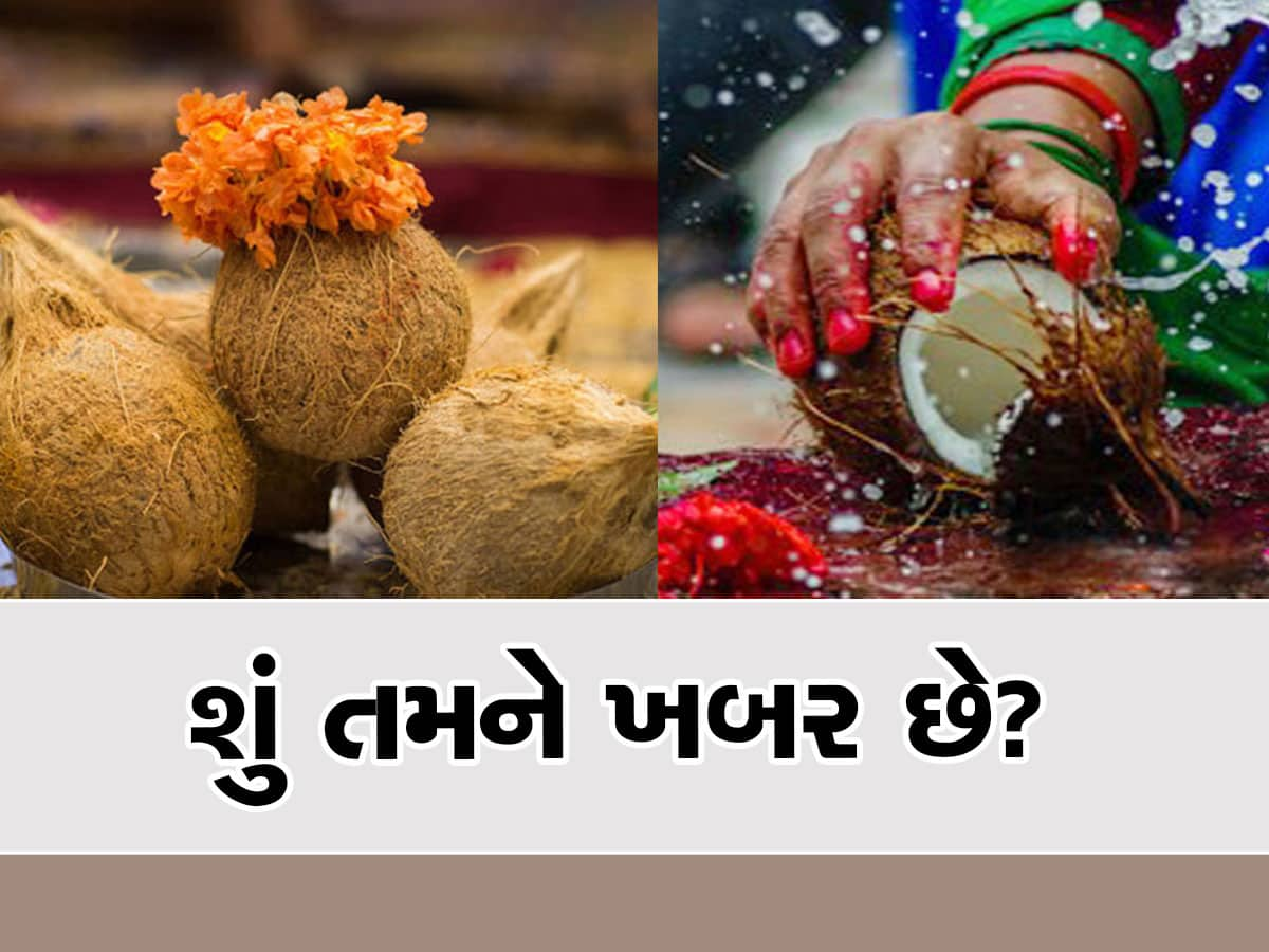 Coconuts: મહિલાઓએ કેમ નારિયેળ ના વધેરવું જોઈએ? કારણ દરેક જણે ખાસ જાણવું જોઈએ