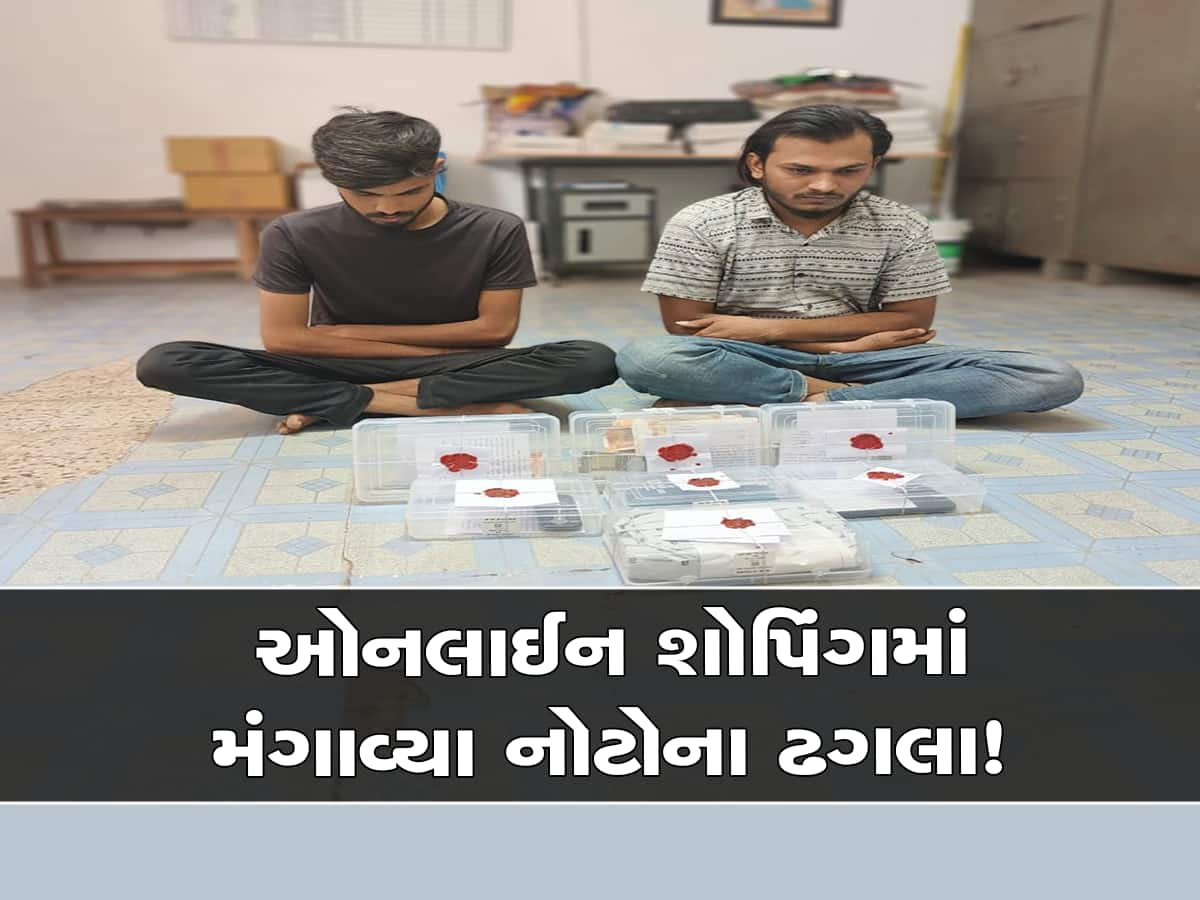 માનવામાં ન આવે તેવો કિસ્સો, Online Shopping માં ગુજરાતી યુવકોએ મંગાવી નકલી નોટ