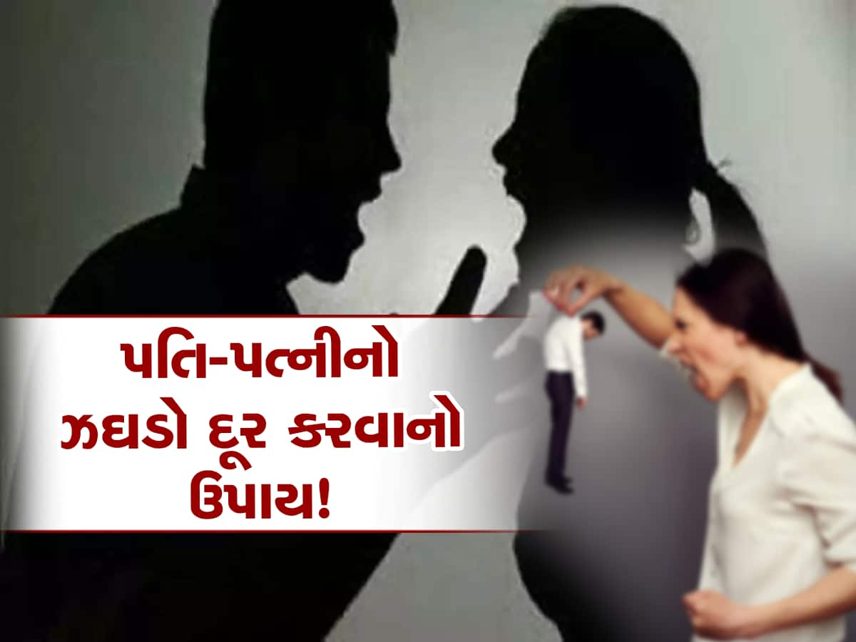 પતિ-પત્ની વચ્ચે અવારનવાર થાય છે ઝઘડો? તાત્કાલિક કરો આ ઉપાય