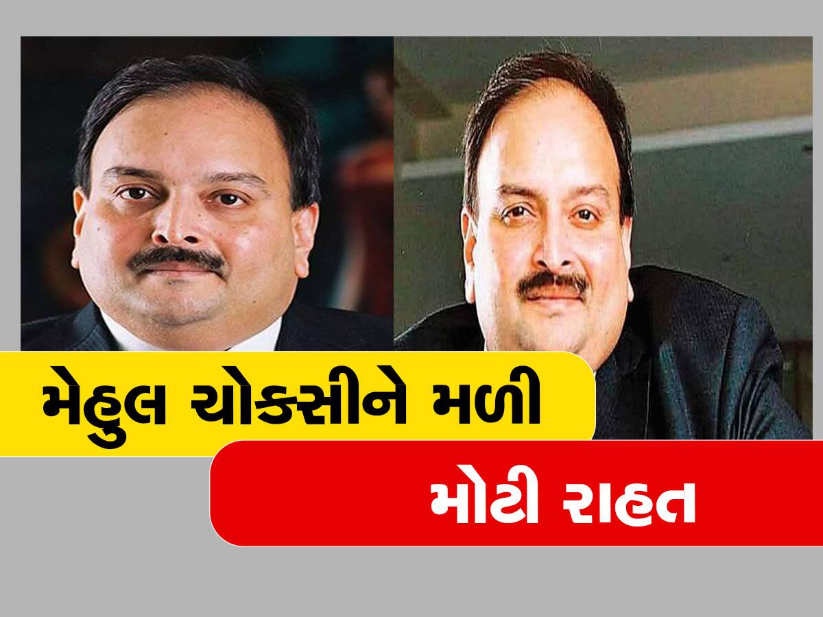 Mehul Choksi નું નામ ઈન્ટરપોલના 'રેડ નોટિસ' ડેટાબેસમાંથી હટ્યું, CBI એ સાધી ચૂપ્પી