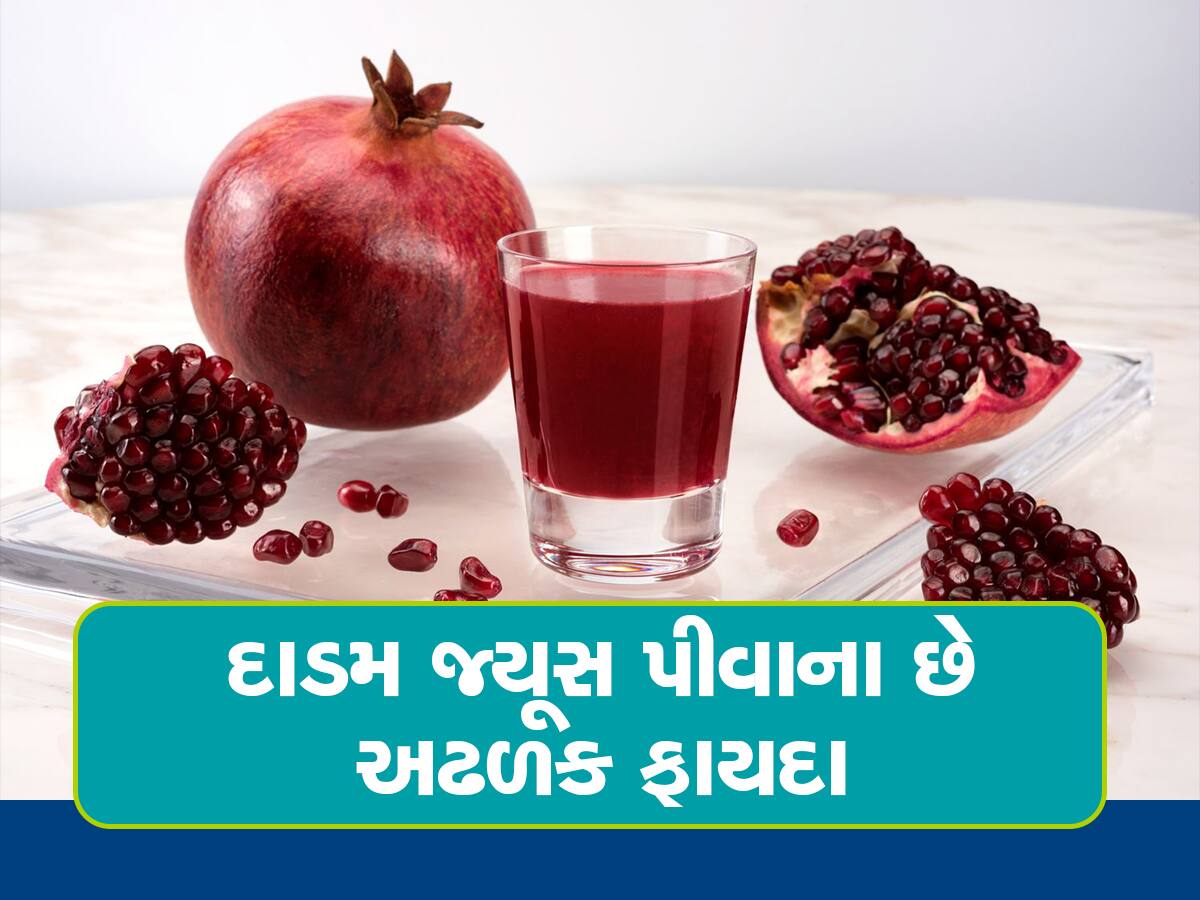 Pomegranate Juice: ઉનાળામાં પીવો ટેસ્ટી 'દાડમનો જ્યૂસ', ફાઈબર સાથે શરીરને મળશે જબરદસ્ત એનર્જી