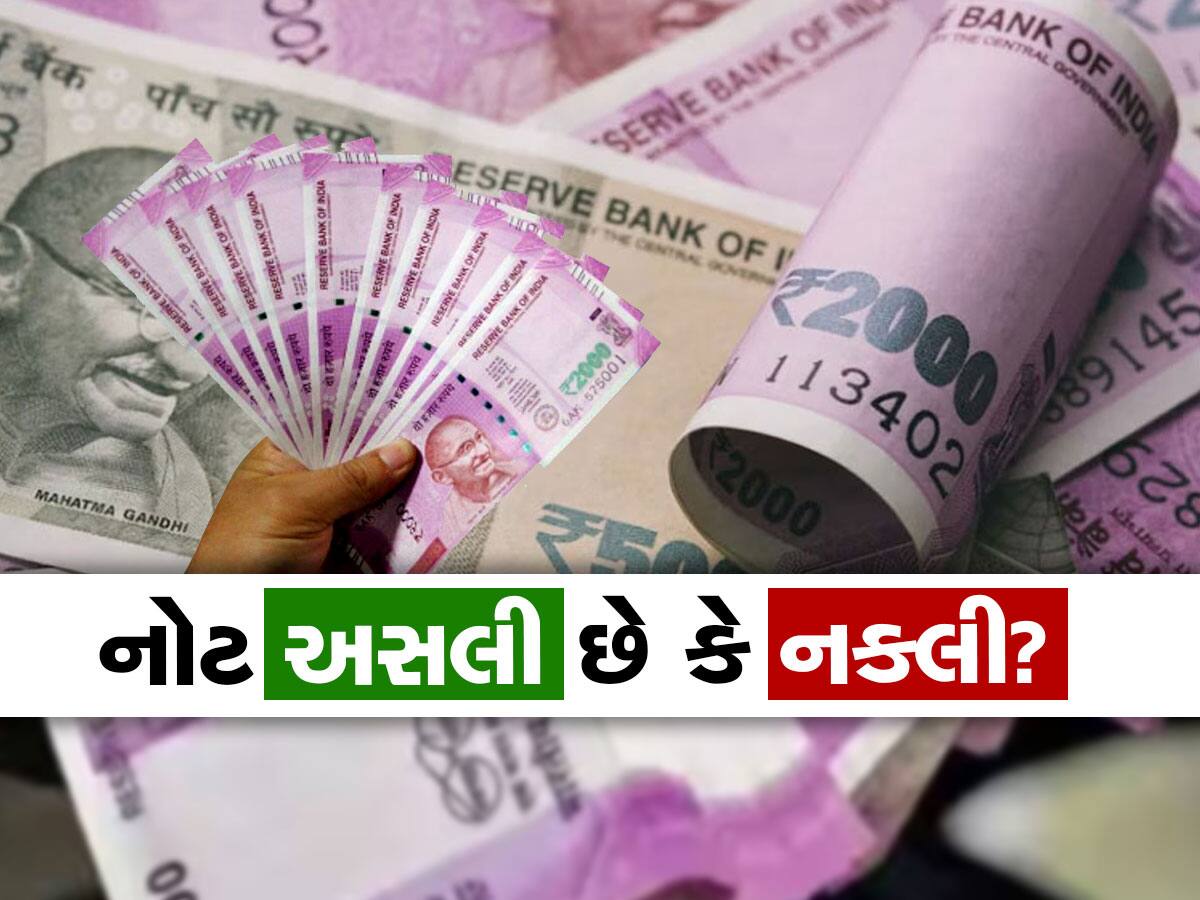 Fake Currency: તમને બજારમાં કોઈ 500 અને 2000ની નકલી નોટો થમાવી જાય તો? આ રીતે ચેક કરો અસલી છે કે નકલી 