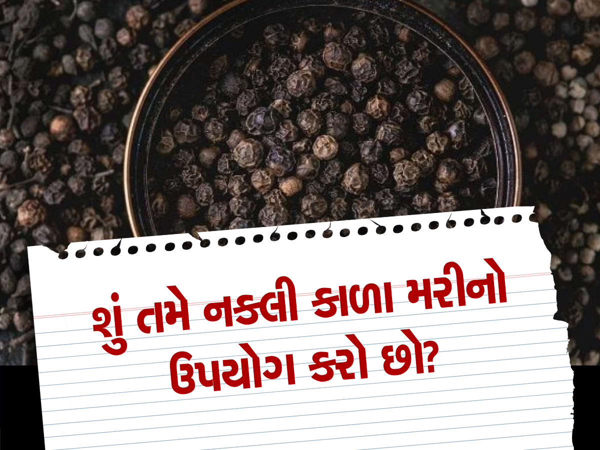 શું તમે પણ નથી ખાઈ રહ્યા ભેળસેળ વાળા કાળા મરી? ગુજરાતના આ શહેરમાં પડ્યા દરોડા, વેપારીઓમાં ફફડાટ