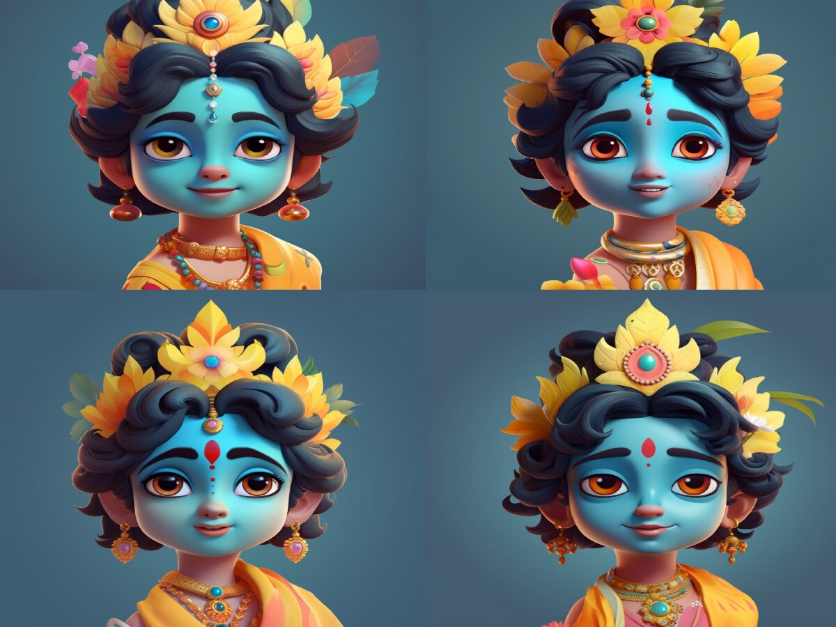 Krishna AI images mahabharat and bal gopal goes viral on social media