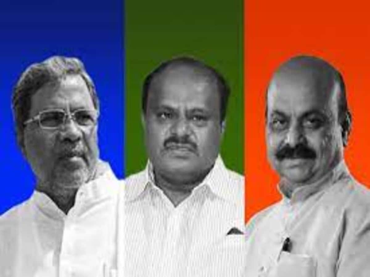 Karnataka Election Exit Poll Result 2023: કર્ણાટકમાં ભાજપ કે કોંગ્રેસ, જાણો Republic TV P Maro Exit Poll ના પરિણામો