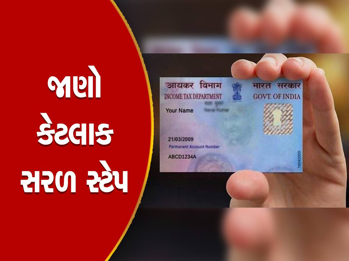 Pan Cardમાં નામ અને DOB ચેન્જ કરાવવાનું બન્યું સરળ : Correctionનું કામ થઈ જશે Online, જાણો પ્રક્રિયા