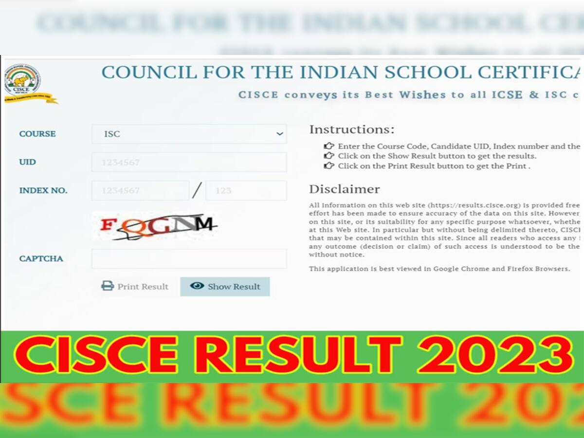 ICSE, ISC Result 2023: CISCE બોર્ડ 10મા 12માનું પરિણામ જાહેર, કેવી રીતે જોઈ શકાશે રિઝલ્ટ?