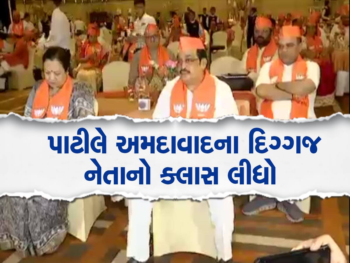 અમિત શાહના ખાસ નેતાને પાટીલે બધાની વચ્ચે ખખડાવ્યા, લઈ લીધો ઉધડો, જૂનું છોડો કંઈક નવું છે   